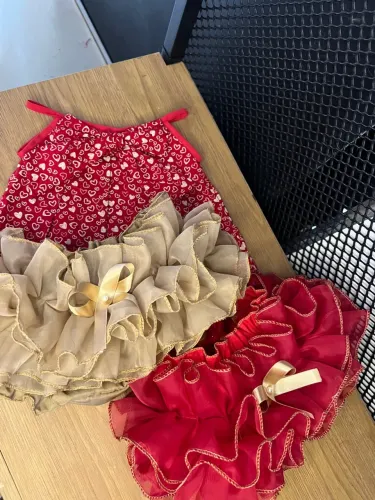 Conjunto blusinha e calcinha bunda rica para Bebê - Cores Variadas
