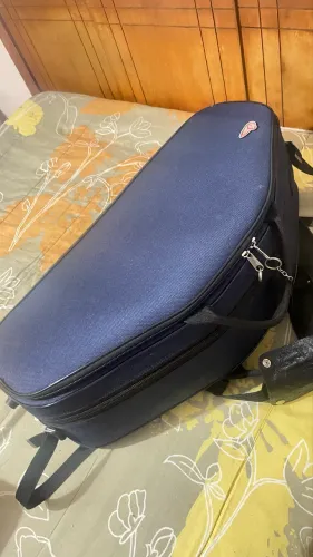 Case para Sax Alto e Soprano Nylon Azul