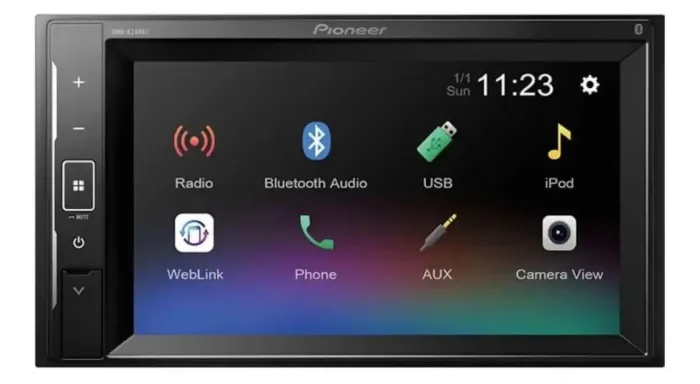 PROMOCAO QUARTA: Multimídia Dvd Pioneer Dmh-A248BT Din Usb WebLink Espelhamento ?