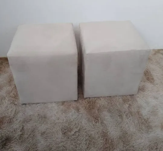 Puffs Cubos Decorativos