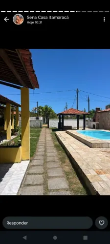 Casa para alugar em Itamaracá Forte de Orange para finais de semana