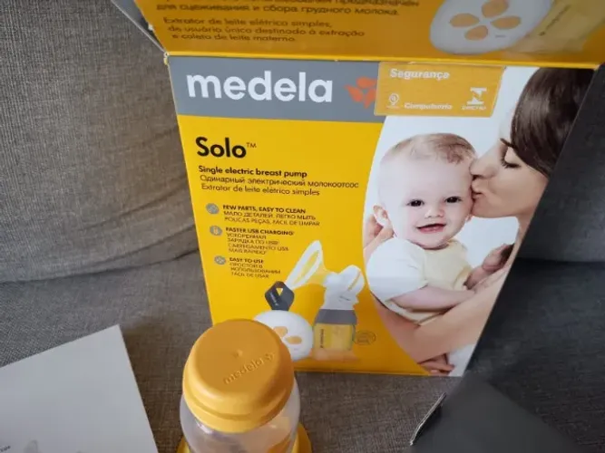 Bomba Tira-Leite Elétrica Medela Solo, USB