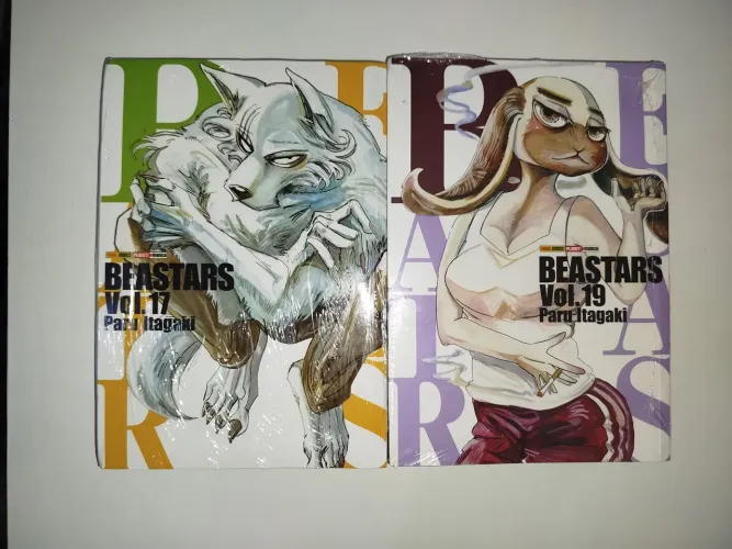 Mangás de Beastars Vol 1. e Vol 2.