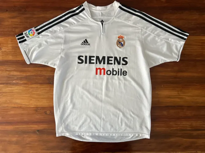 Camisa Real Madrid 2003/2004 Zidane 5 original