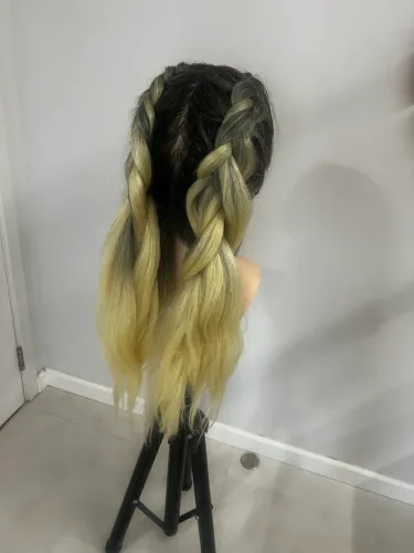 Cabeça de boneca de treinamento para cabelo