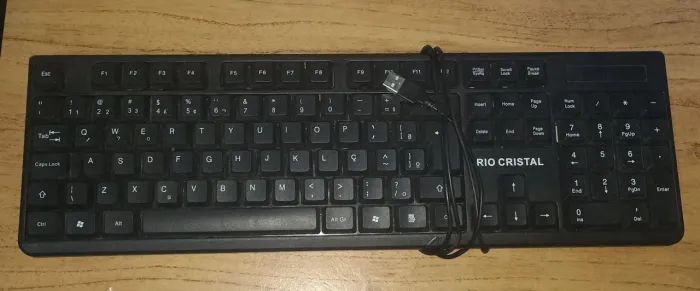 Teclado básico de escritório funcionando 100%