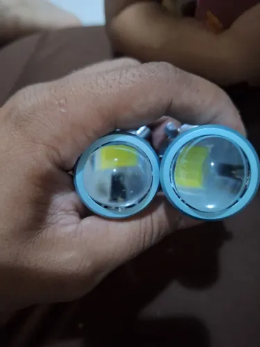 Lampada mini projetor olho de peixe stallion H4