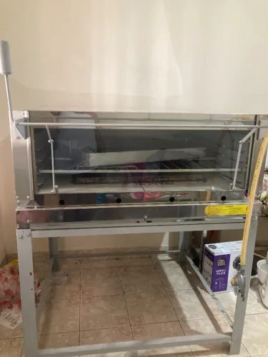 Forno Industrial A Gás Venâncio Roma Inox 110 (FIRI110) + Cavalete