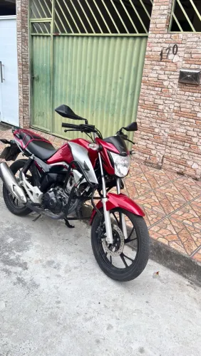HONDA CG TITAN 160 vermelho pérula