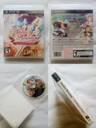 Jogos ps3 original - Atelier Rorona The Alchemist Of Arland - FAÇO OLX PAY!