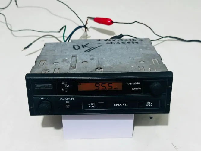 Antigo rádio Am Fm Motobras / Motoradio Modelo Spix Funcionando / veículos antigos