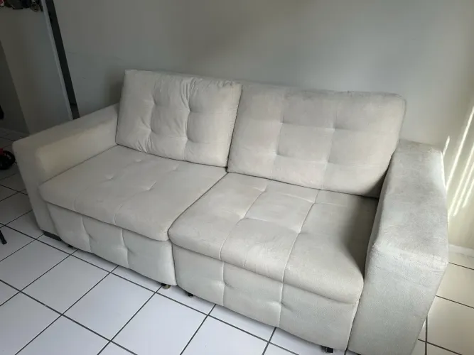 Sofá retrátil 3 lugares