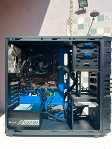 PC Completo AMD Ryzen 5 2400G + Vega 11 / 16GB RAM / 1TB HD / Fonte Corsair