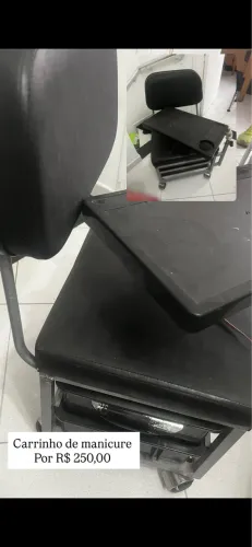 Carrinho de manicure 
