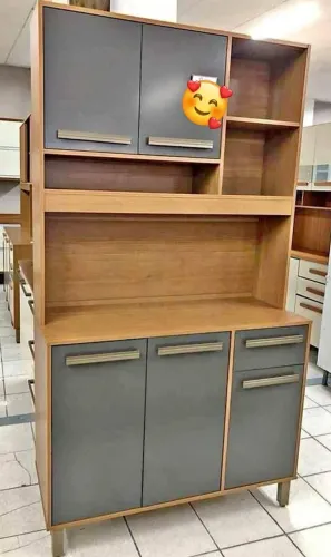 Armário Cozinha 1.10M C/05Portas Compacto. Produto Novo Direto de Fábrica P/Sua Casa.