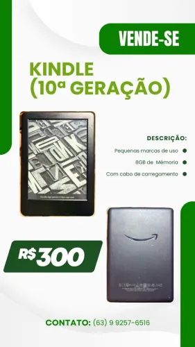 Kindle 10ª Geração - 8 GB