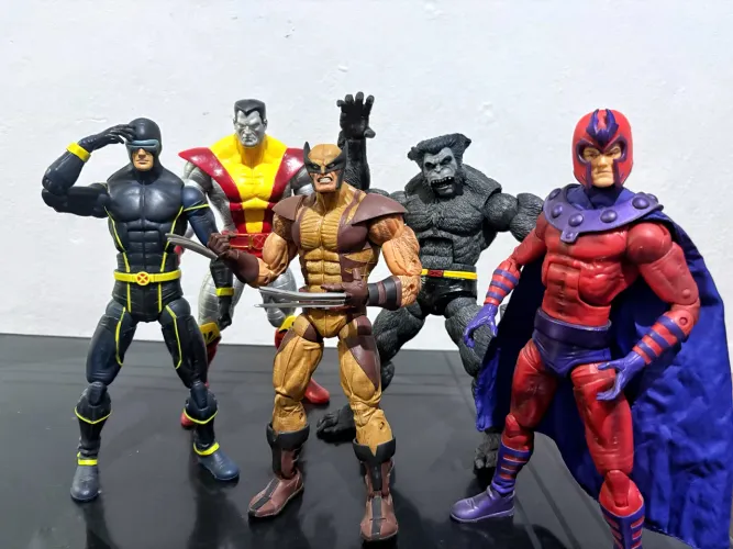 Coleção rara Xmen Marvel legends Icons 1/6