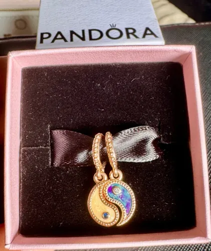 Charm Pandora Pendente Yin Yang