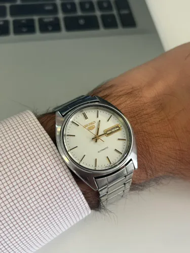 Relógio Seiko 5  * fev 1982