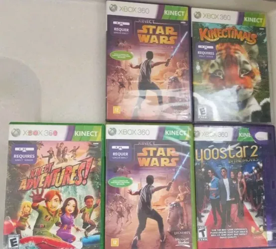 Jogos xbox 360 Kinect originais