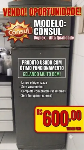 Geladeira Consul 