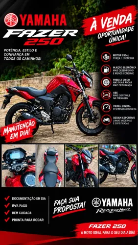 Moto Yamaha Fazer 250