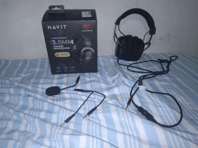 Havit Heatset fone de ouvido seminovo h2002, com microfone