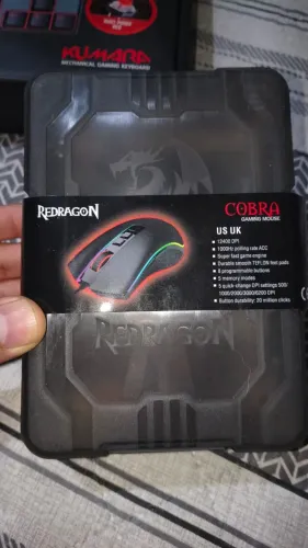 Vendo teclado e mouse gamer Redragon