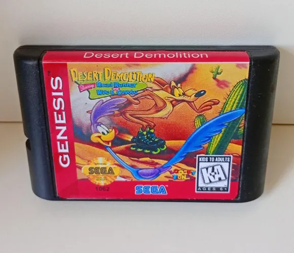 Cartucho para Mega Drive