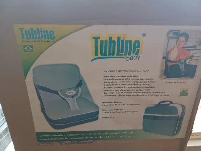 Assento portátil Tubline a partir 9 meses