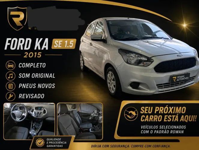Ford KA SEL 1.5 16V Flex 5P 2015