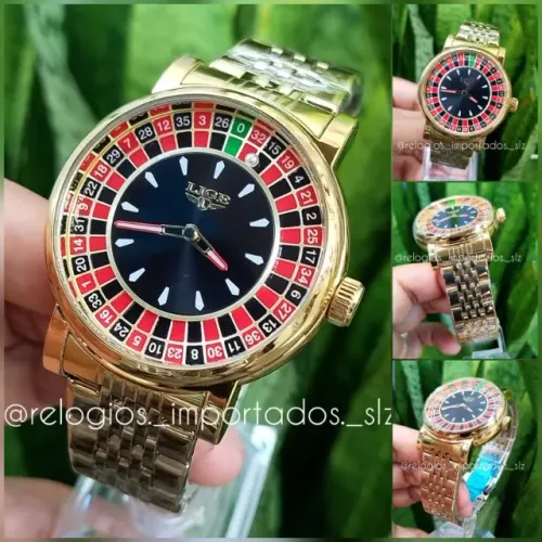 RELÓGIO MASCULINO LIGE - Pulseira em AÇO INOXIDÁVEL - GARANTIA - ENTREGA Facilitada