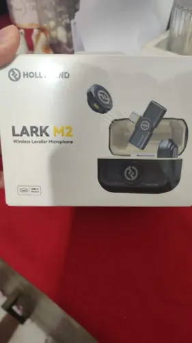 Hollyland Lark M2 Microfone Lapela Sem Fio