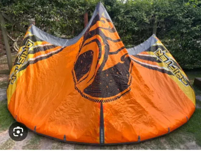 Kite 10 fx cabrinha, trapezio e barra - aceita cartão