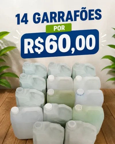 VENDO 14 GARRAFÕES.