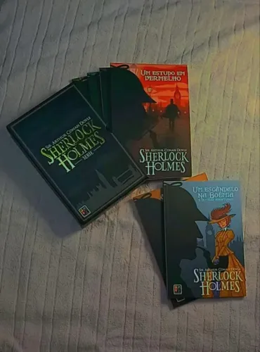 Box Sherlock Holmes com 6 Livros - Novo - Edição Principis