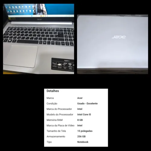 Notebook em perfeito estado