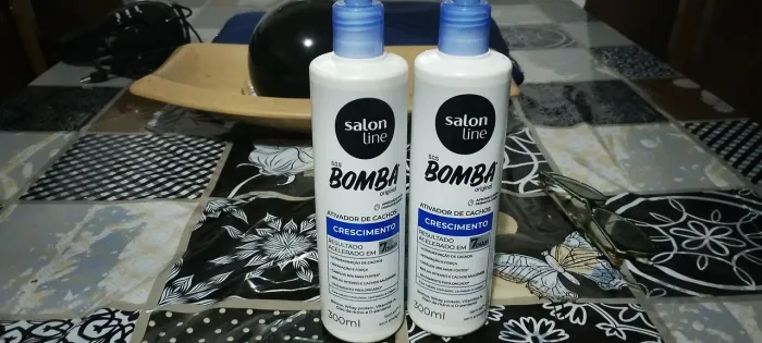 Kit C 2 Ativador de cachos Salon Line Sos Bomba 300 ml