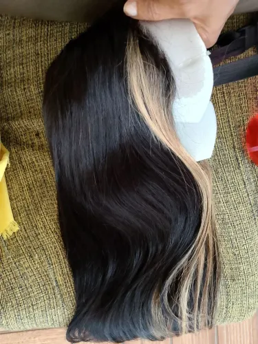 Peruca humana nova 45cm