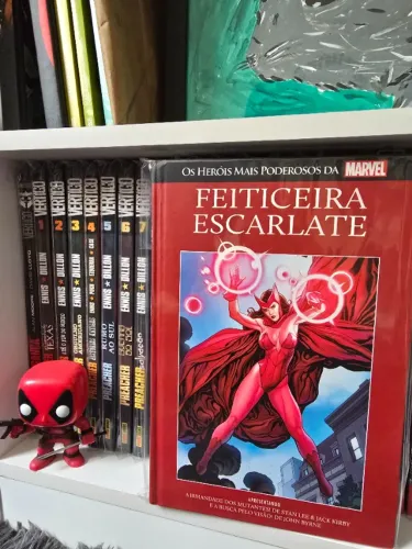 Feiticeira Escarlate Marvel Salvat Os Heróis Mais Poderosos da Marvel Scarlat Witch Salvat