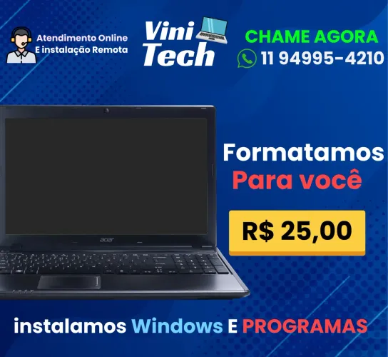 Formatação Do Seu Computador, instalação, e reparo