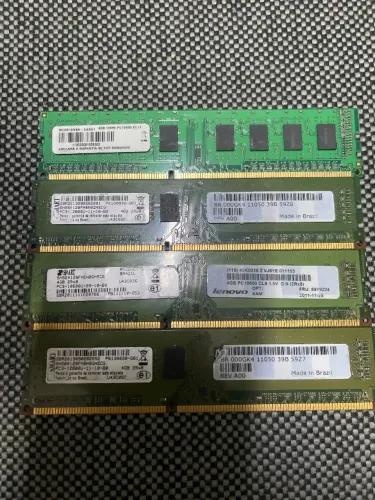 Memória ram ddr3 4gb funcionando perfeitamente