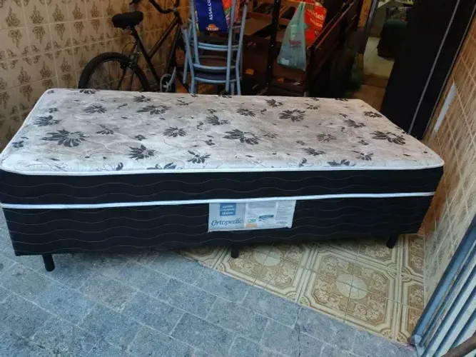 Cama box solteiro conjugada espuma premium muito boa, entrega imediata !!