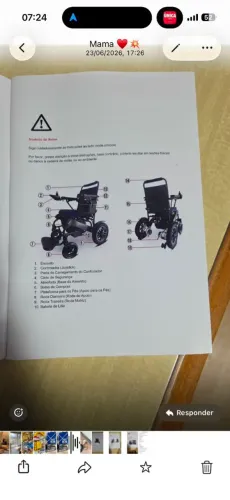 Cadeira de rodas motorizada