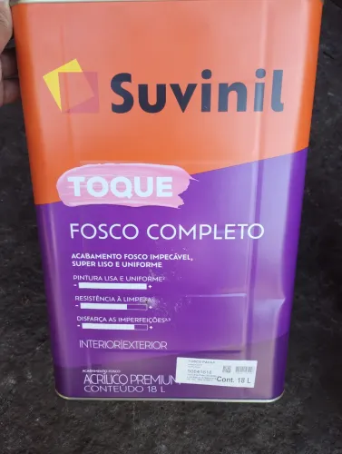 Tinta Suvinil 18 fosco palha