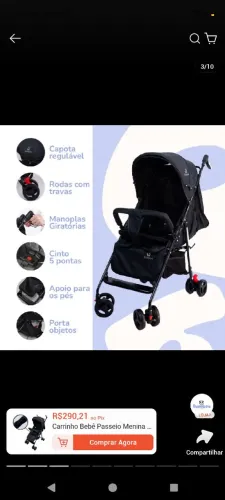 Carrinho de bebe