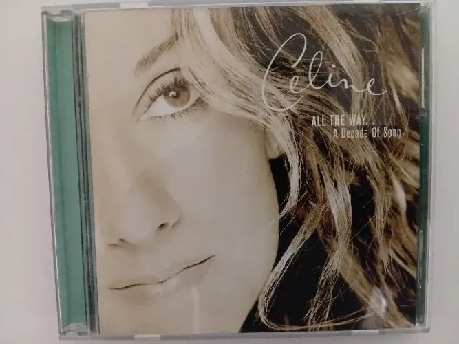 CD - Celine Dion "All The Way...A Decade Of Song"