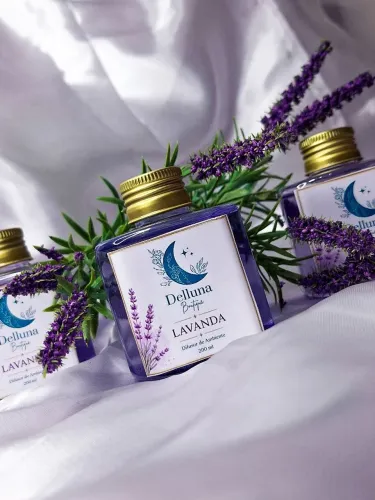 Difusor de Ambiente 200ml Delluna Boutique | Lavanda e Casa Limpa | Novo