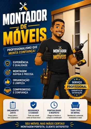montador de móveis profissional | montagem | instalação | mudança