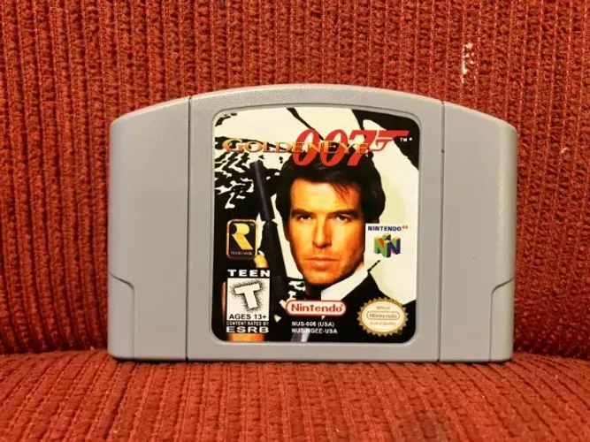 007 Goldeneye Repro Semi Nova Nintendo 64